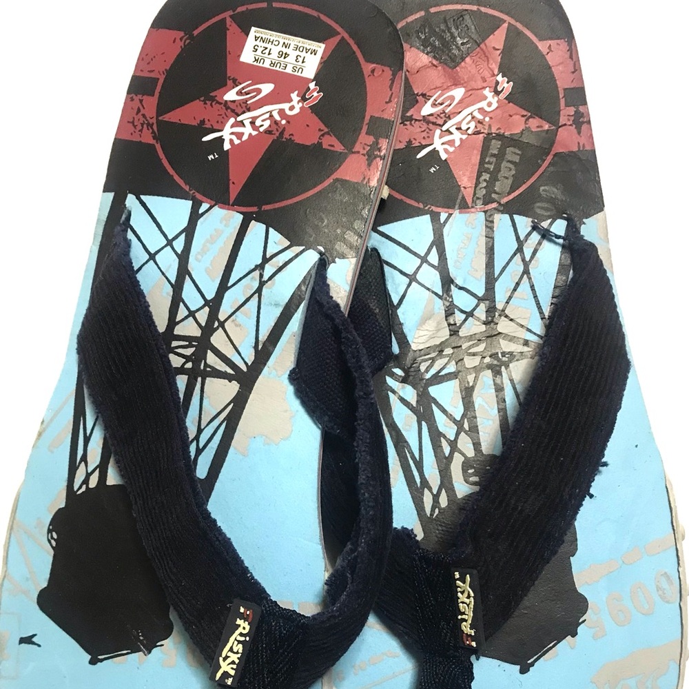 Frisky Men Flip Flops Sandal Size 13